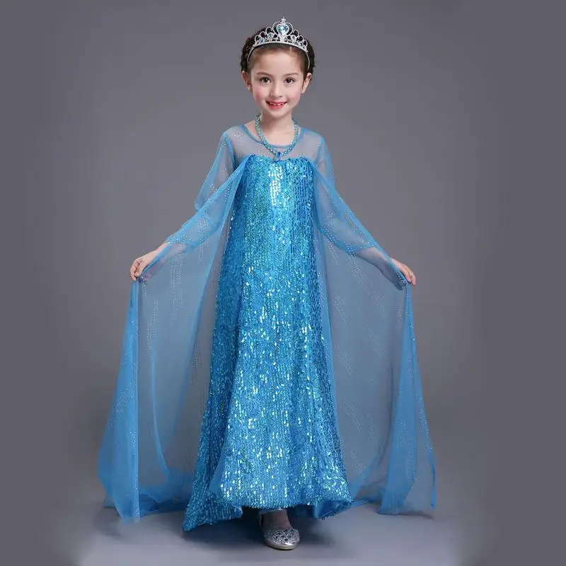 ABGMEDR Brand New Arrival Children Girls Sequins Dress Kids Cloak Princess Elsa Queen Cosplay Dress Child Christmas Clothing
ABGMEDR Brand New Arrival Children Girls Sequins Dress Kids Cloak Princess Elsa Queen Cosplay Dress Child Christmas Clothing