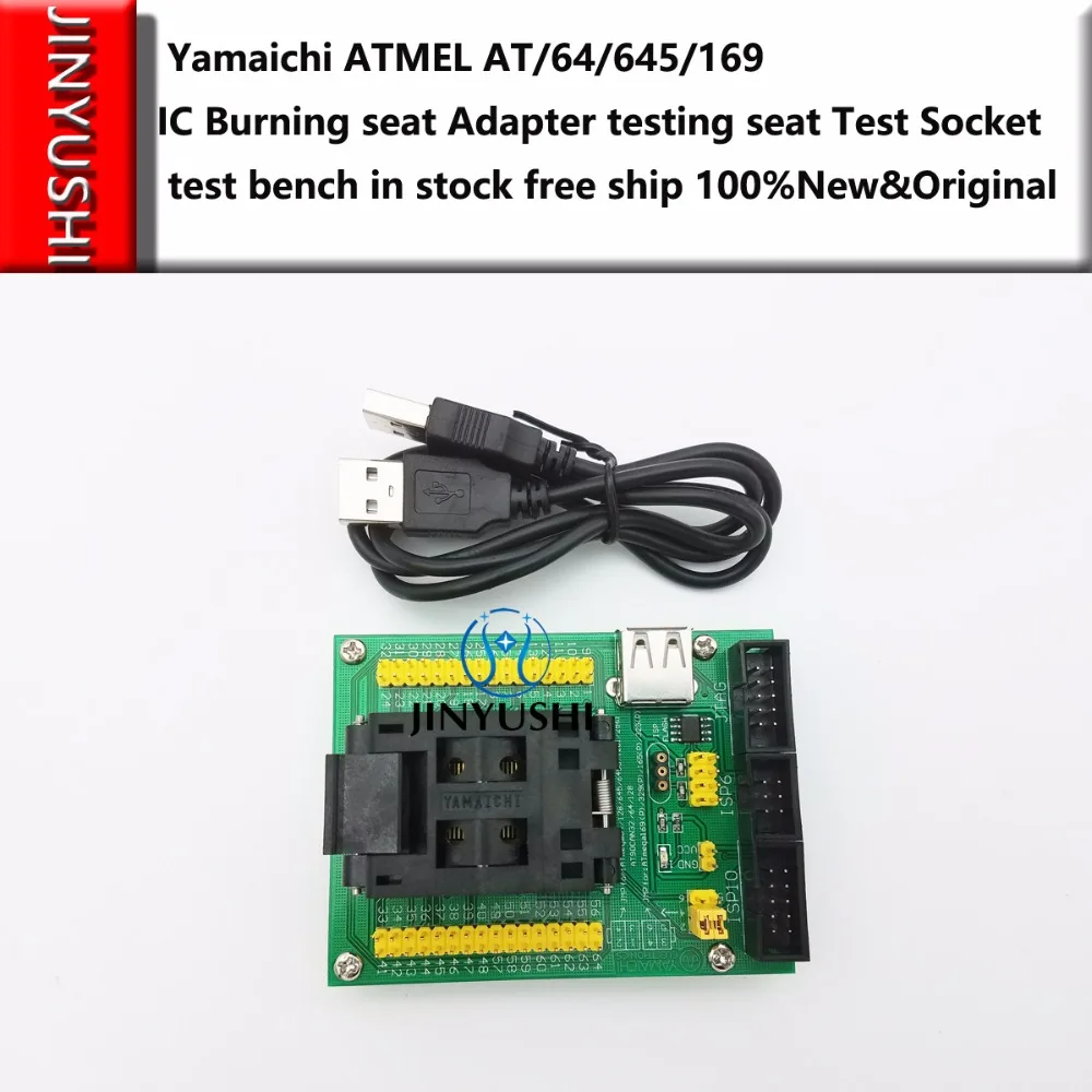 Раскладной ATMEL ATmega128/64/645/169 YAMAICHI IC сжигающий адаптер сиденья тестирование сиденья подставка для тестирования розетки
Раскладной ATMEL ATmega128/64/645/169 YAMAICHI IC сжигающий адаптер сиденья тестирование сиденья подставка для тестирования розетки