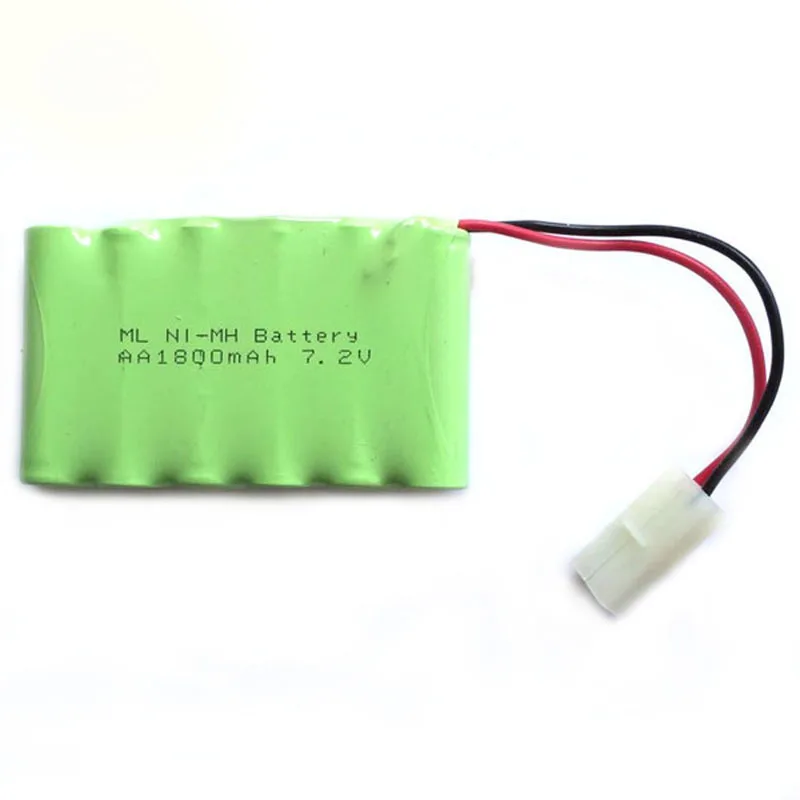 Brand New 7.2V 1800mAh 6x AA RC Rechargeable Ni-MH Battery Pack with Tamiya Connector Plug for RC Cars RC Boat Remote Toys
Brand New 7.2V 1800mAh 6x AA RC Rechargeable Ni-MH Battery Pack with Tamiya Connector Plug for RC Cars RC Boat Remote Toys