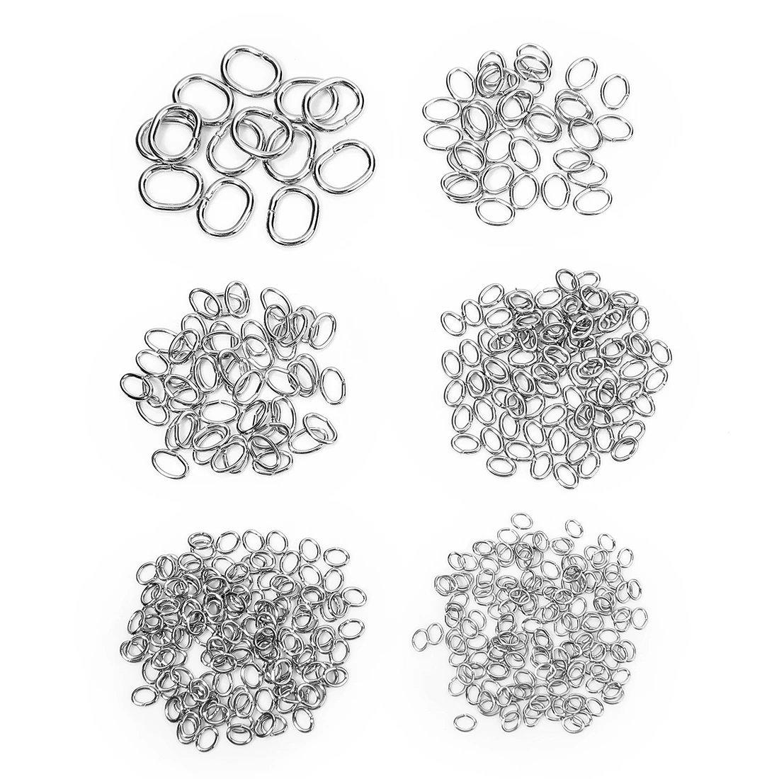 100pcs/lot 3/4/5/6mm Stainless Steel Single Loops Open Jump Rings For DIY Jewelry Finding Wholesale Tone Split Rings Connectors
100pcs/lot 3/4/5/6mm Stainless Steel Single Loops Open Jump Rings For DIY Jewelry Finding Wholesale Tone Split Rings Connectors