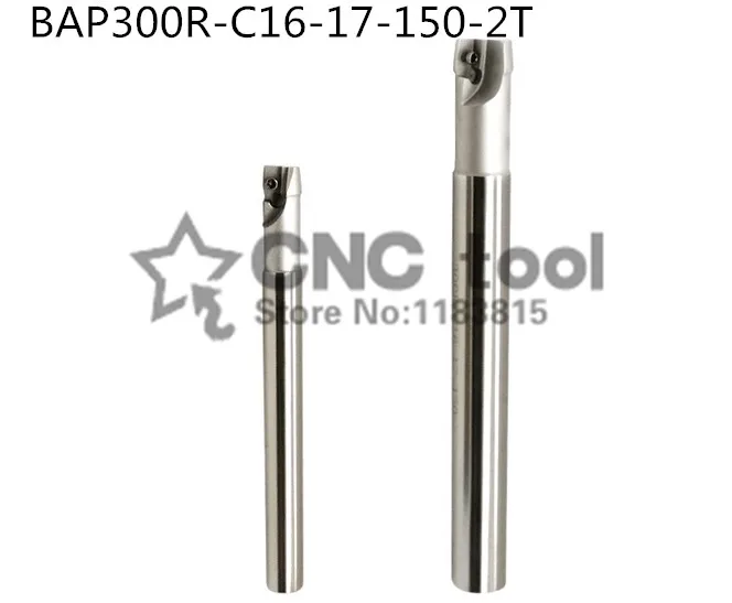 BAP300R C16-17-150-2T,Right angle 90 degree milling cutter arbor Fraise en bout for APMT1135 carbide inserts 2 flute
BAP300R C16-17-150-2T,Right angle 90 degree milling cutter arbor Fraise en bout for APMT1135 carbide inserts 2 flute