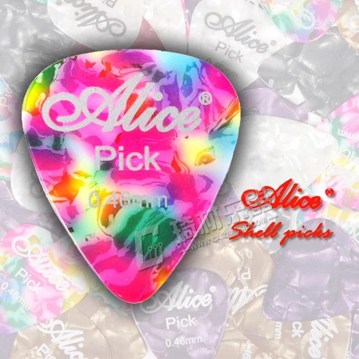 Alice Celluloid Guitar Pick Plectrum Mediator Gauge 0.46mm/0.71mm/0.81mm/0.96mm/1.2mm/1.5mm
Alice Celluloid Guitar Pick Plectrum Mediator Gauge 0.46mm/0.71mm/0.81mm/0.96mm/1.2mm/1.5mm