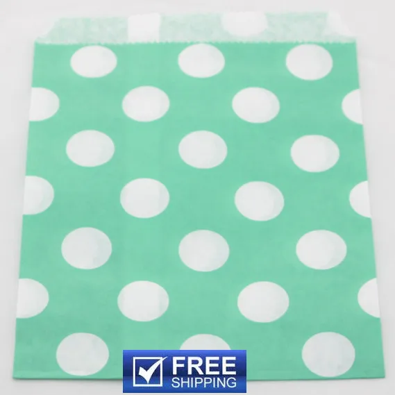 200pcs Big Polka Dot Party Candy Favor Bags Aqua-Colorful Craft Paper Cookie Favor Treat Gift Goodie Bag-Choose Your Colors
200pcs Big Polka Dot Party Candy Favor Bags Aqua-Colorful Craft Paper Cookie Favor Treat Gift Goodie Bag-Choose Your Colors