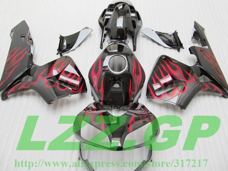 100%Fit injection mold fairing kits Red Flames for HONDA CBR600 RR 2003 2004 CBR 600RR 03 04 CBR600RR F5 03 04 Fairings LZZ.GP
100%Fit injection mold fairing kits Red Flames for HONDA CBR600 RR 2003 2004 CBR 600RR 03 04 CBR600RR F5 03 04 Fairings LZZ.GP