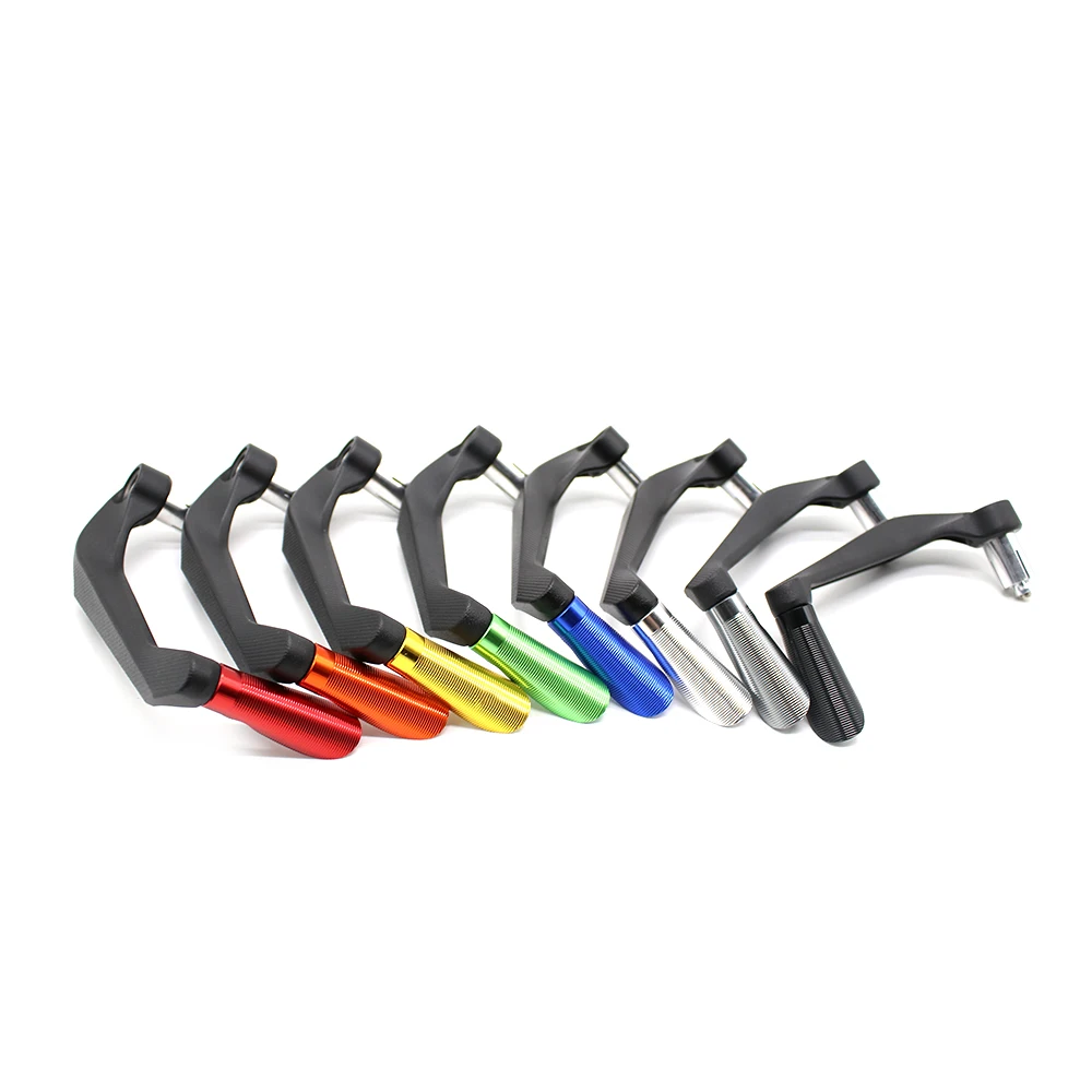 Universal Motorcycle CNC Brake Clutch Levers Guard Protector For YAMAHA YS 150 FZ6N HONDA VFR800X CBR500R SUZUKI SV 1000 etc.
Universal Motorcycle CNC Brake Clutch Levers Guard Protector For YAMAHA YS 150 FZ6N HONDA VFR800X CBR500R SUZUKI SV 1000 etc.