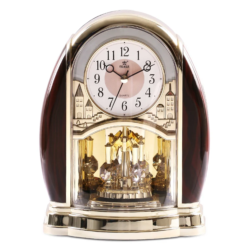 POWER Brand High-end Desk Clock Silent Quartz Movement Table Clock Crystal Masa Saati Saat Light Control Music Hourly Chiming
POWER Brand High-end Desk Clock Silent Quartz Movement Table Clock Crystal Masa Saati Saat Light Control Music Hourly Chiming