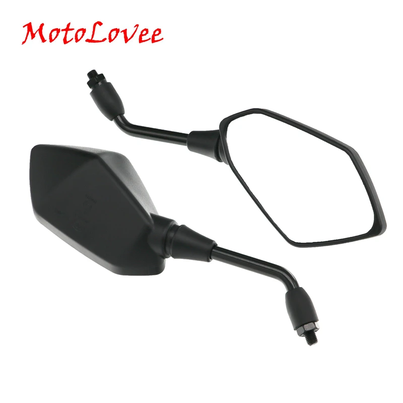 

MotoLovee Motorcycle Rear View Mirrors Electrical Motor E-Bike Back Side Mirror Convex Motorbike Mirror 8mm 10mm