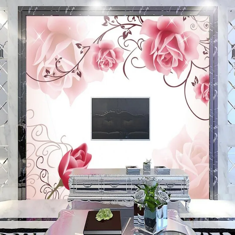 Beibehang Customize any size wallpaper large wallpapers 3D living room TV roses photo wallpaper papel de parede 3d wallpaper
Beibehang Customize any size wallpaper large wallpapers 3D living room TV roses photo wallpaper papel de parede 3d wallpaper