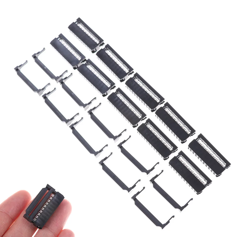 20 Pin Female Header FC-20 2.54 Mm Pitch Socket Skillful Manufacture IDC Connector 10PCS/set
20 Pin Female Header FC-20 2.54 Mm Pitch Socket Skillful Manufacture IDC Connector 10PCS/set