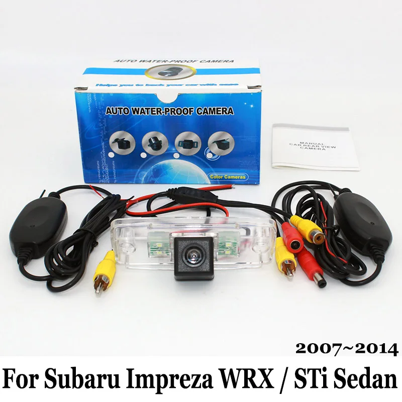 Car Rear View Camera For Subaru Impreza WRX / STi Sedan 2007~2014 / RCA AUX Wire Or Wireless / HD CCD Night Vision Backup Camera
Car Rear View Camera For Subaru Impreza WRX / STi Sedan 2007~2014 / RCA AUX Wire Or Wireless / HD CCD Night Vision Backup Camera