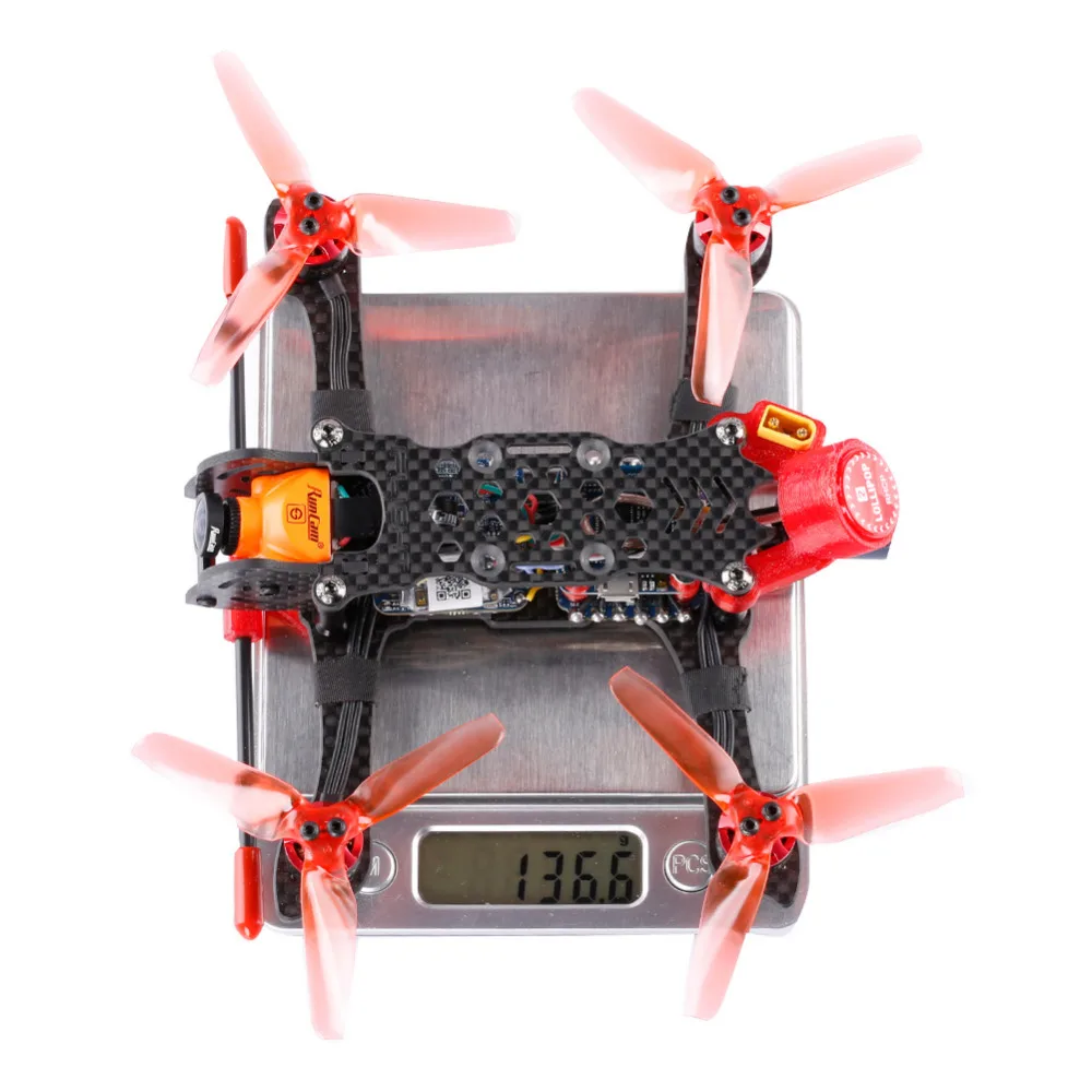 IH3 3inch V2 142MM Long Rang BNF W/ Tachyon T1108/Runcam Split Mini 2/ AVAN Mini 3024 propeller/Frsky R9m lite/Foxeer Lollipop
IH3 3inch V2 142MM Long Rang BNF W/ Tachyon T1108/Runcam Split Mini 2/ AVAN Mini 3024 propeller/Frsky R9m lite/Foxeer Lollipop