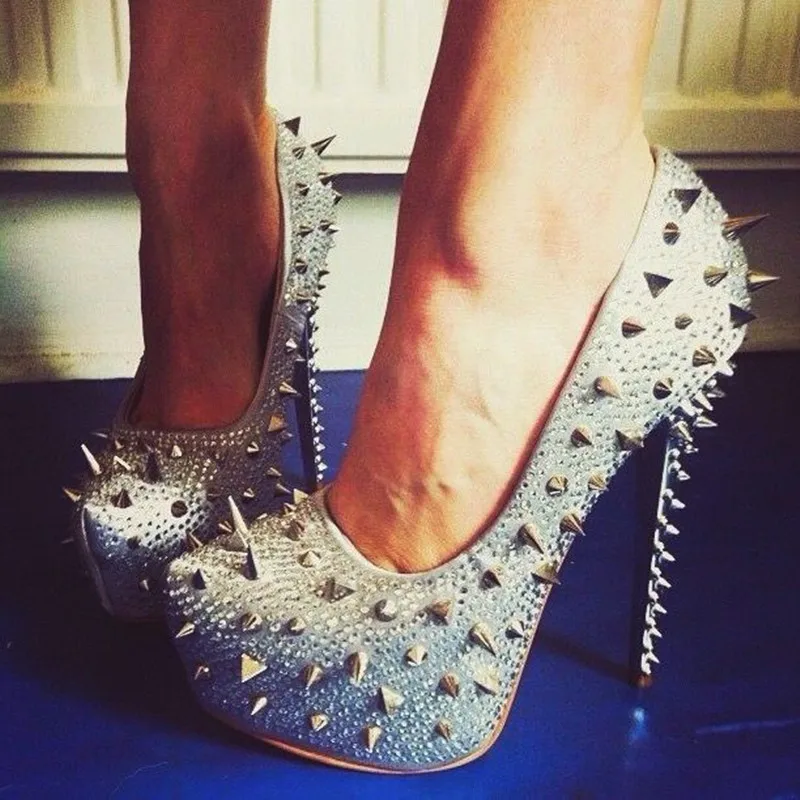 SHOFOO shoes.Fashion novelty women's shoes, silver leather,about 14.5 cm high-heeled shoes, round toe pumps.SIZE:34-45
SHOFOO shoes.Fashion novelty women's shoes, silver leather,about 14.5 cm high-heeled shoes, round toe pumps.SIZE:34-45