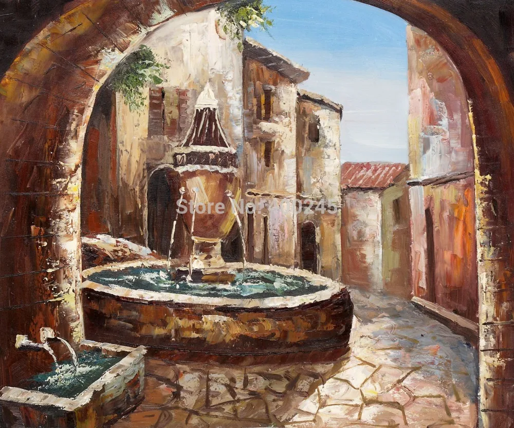 Modern oil painting Greek Villa hand painted Landscape art Home decor High quality
Modern oil painting Greek Villa hand painted Landscape art Home decor High quality