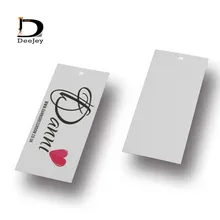 Customized Hang Tag Printed Logo Picture Name Card 300gsm Paperboard Wedding Note Price Swing Tags 200pcs/lot