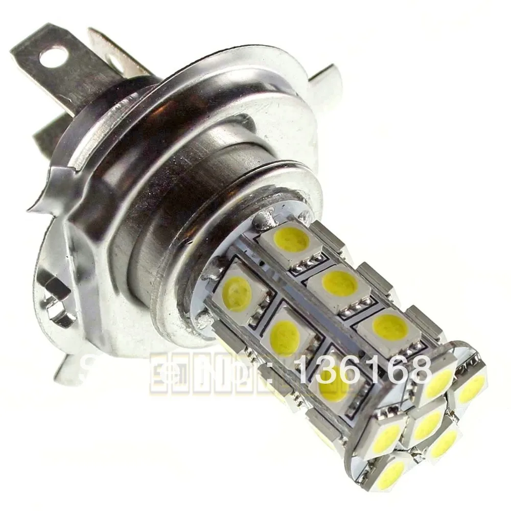 4X H4 автомобильные 27 светодиодов 5050 SMD белые фары передние фары лампы 12 В DC
4X H4 автомобильные 27 светодиодов 5050 SMD белые фары передние фары лампы 12 В DC