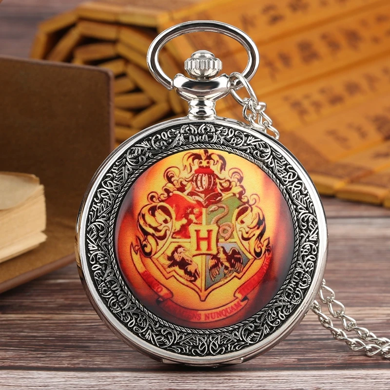 Silver Sweater Necklace watches Watches Clock Retro Watch Quidditch Quartz Pocket Gift | Наручные часы