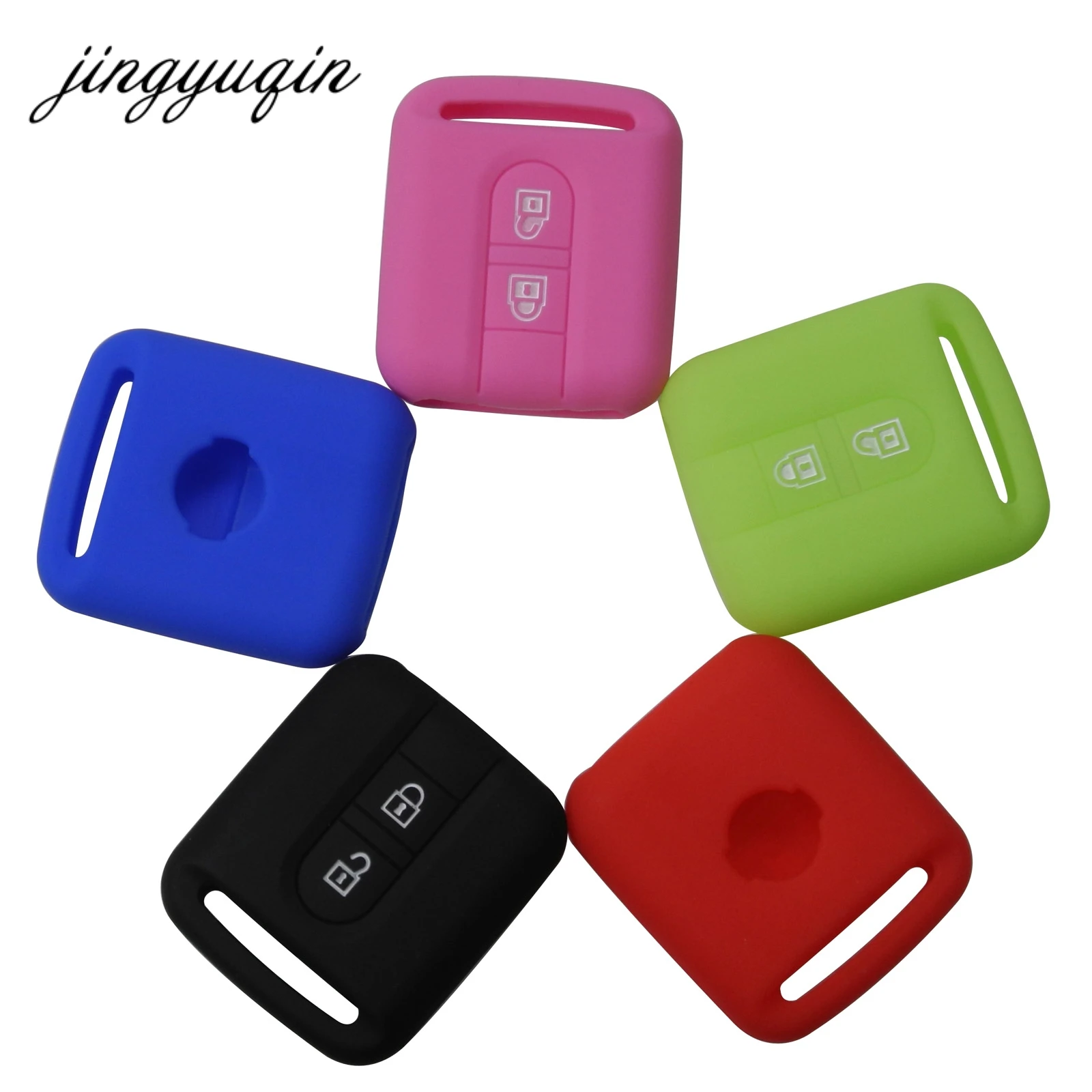jingyuqin 30pcs/lot Silicone Car Key Fob Case for Nissan Micra Navara Almera Car Key Cover
jingyuqin 30pcs/lot Silicone Car Key Fob Case for Nissan Micra Navara Almera Car Key Cover