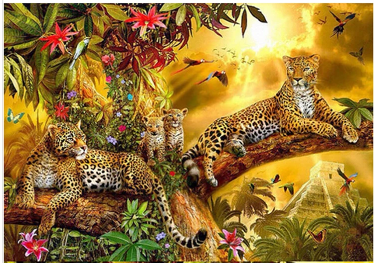 2016 New DIY Diamond Painting Leopard Tree Diamond Cross-Stitch Thorn To Draw Needlework Diamond Embroidery
2016 New DIY Diamond Painting Leopard Tree Diamond Cross-Stitch Thorn To Draw Needlework Diamond Embroidery