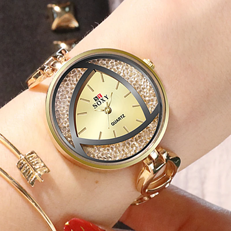 SOXY Fashion Elegant Women Watches Ladies Clock Luxurious Bracelet Womens Casual Quartz Watch Analog Wrist Watch Bayan Kol Saati
SOXY Fashion Elegant Women Watches Ladies Clock Luxurious Bracelet Womens Casual Quartz Watch Analog Wrist Watch Bayan Kol Saati