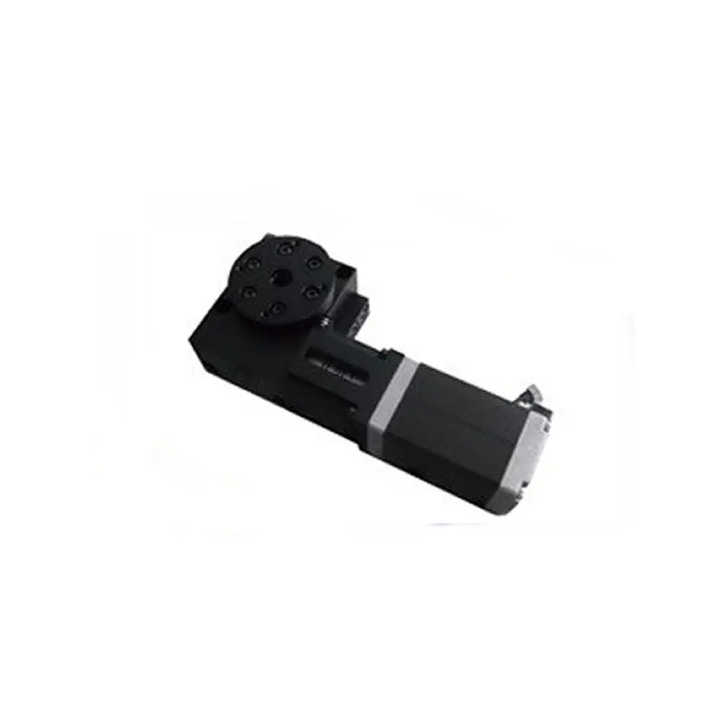 Precision electric rotary table (worm gear): ZX110-30 diameter 30mm, angle range 360 degrees transmission ratio 64:1
Precision electric rotary table (worm gear): ZX110-30 diameter 30mm, angle range 360 degrees transmission ratio 64:1