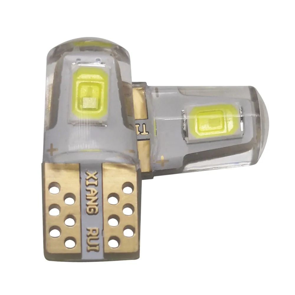 Светодиодсветодиодный лампа W5W T10 12 в высокой яркости 3030 2SMD для стояночного