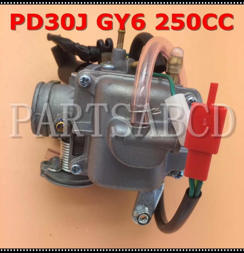 Карбюратор 30 мм GY6 250CC PD30J для скутера 250cc или карт|gy6 250cc|pd30j carburetorcarburetor |