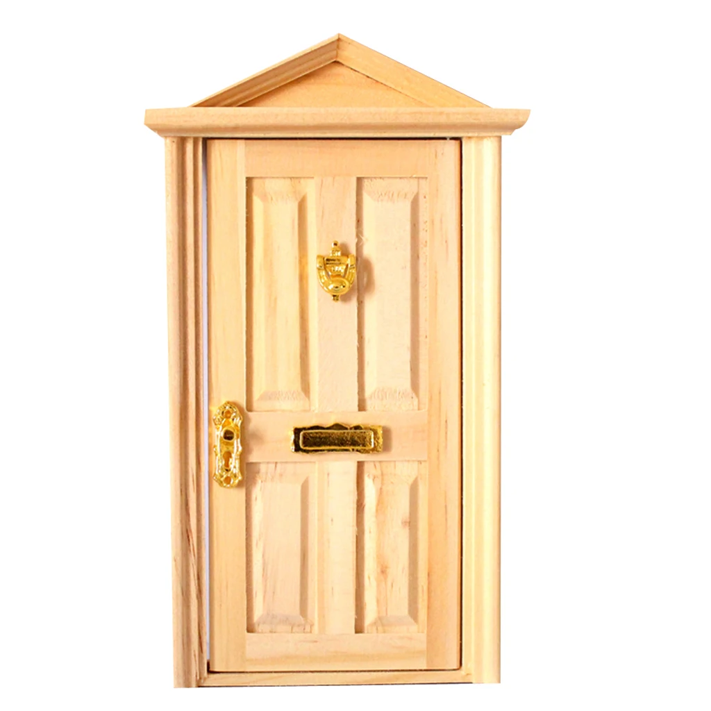 1Pc 1:12 Scale Dollhouse Miniature External Open 4-Panel Wooden Fairy Door with Hardware Home Garden Decor Accessory -Wood Color
1Pc 1:12 Scale Dollhouse Miniature External Open 4-Panel Wooden Fairy Door with Hardware Home Garden Decor Accessory -Wood Color