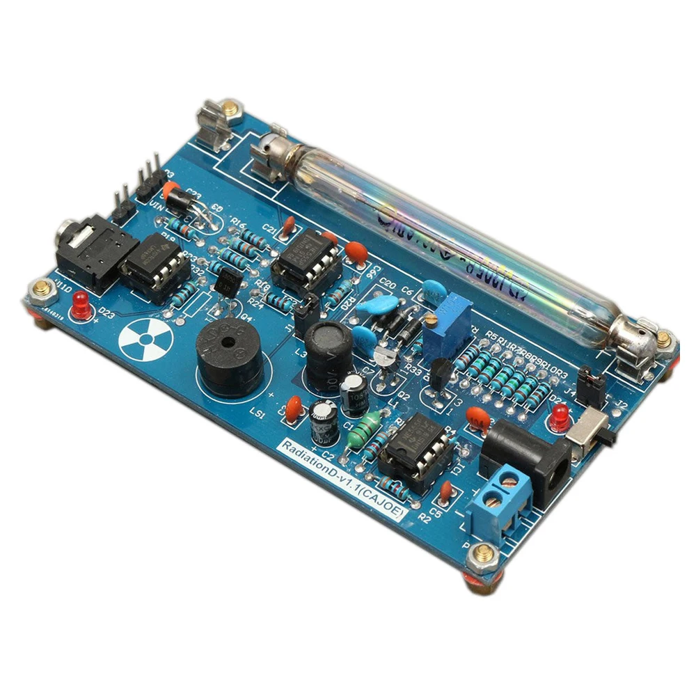Assembled DIY Geiger Counter Kit Nuclear Radiation Detector Beta Gamma Ray Build Radiation Monitoring Station
Assembled DIY Geiger Counter Kit Nuclear Radiation Detector Beta Gamma Ray Build Radiation Monitoring Station