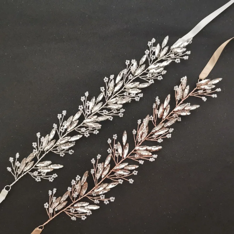 SLBRIDAL Handmade Crystals Rhinestones Tree Branch Shaped Wedding Headpieces Hair Vine Bridal Headband Hair accessories
SLBRIDAL Handmade Crystals Rhinestones Tree Branch Shaped Wedding Headpieces Hair Vine Bridal Headband Hair accessories