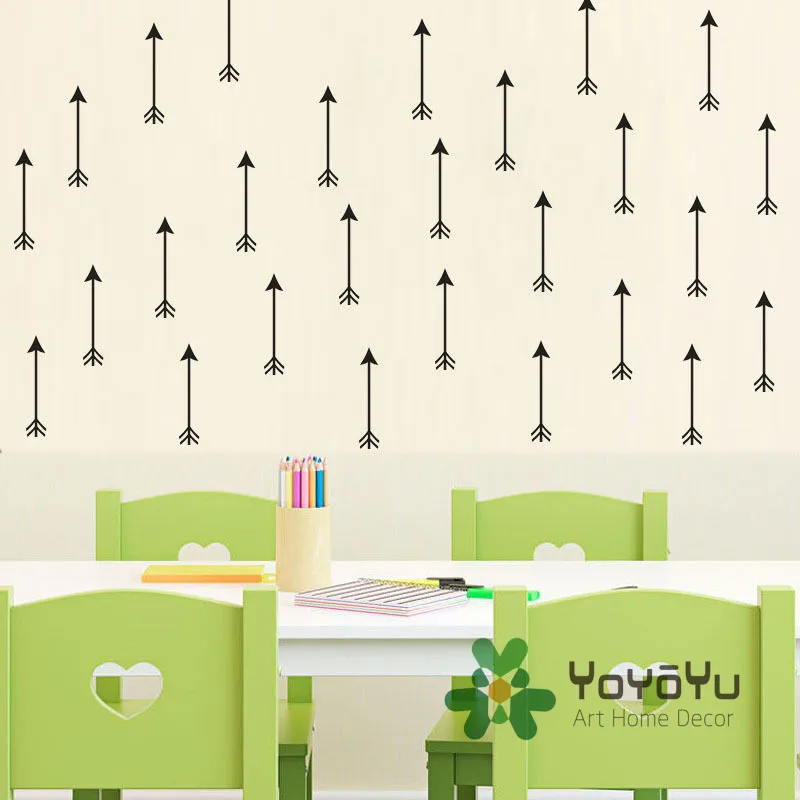 36pcs/set Arrows Sticers Kids Bedroom DIY Wall Sticker Home Kids Nursery Removable Wall Decor Mural Art adhesivo Decor NY-133
36pcs/set Arrows Sticers Kids Bedroom DIY Wall Sticker Home Kids Nursery Removable Wall Decor Mural Art adhesivo Decor NY-133