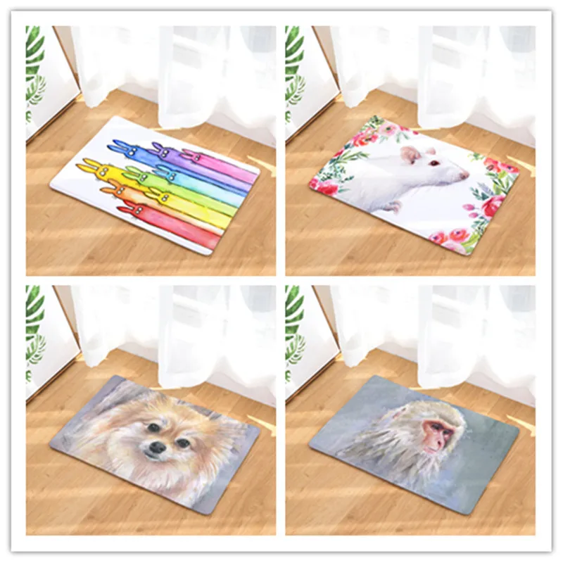 Cartoon Animals Giraffe Monkey Printing Front Door Mat Bathroom Carpet Floor Mats for Kids Room Kitchen Bedroom Outdoor Rugs
Cartoon Animals Giraffe Monkey Printing Front Door Mat Bathroom Carpet Floor Mats for Kids Room Kitchen Bedroom Outdoor Rugs
