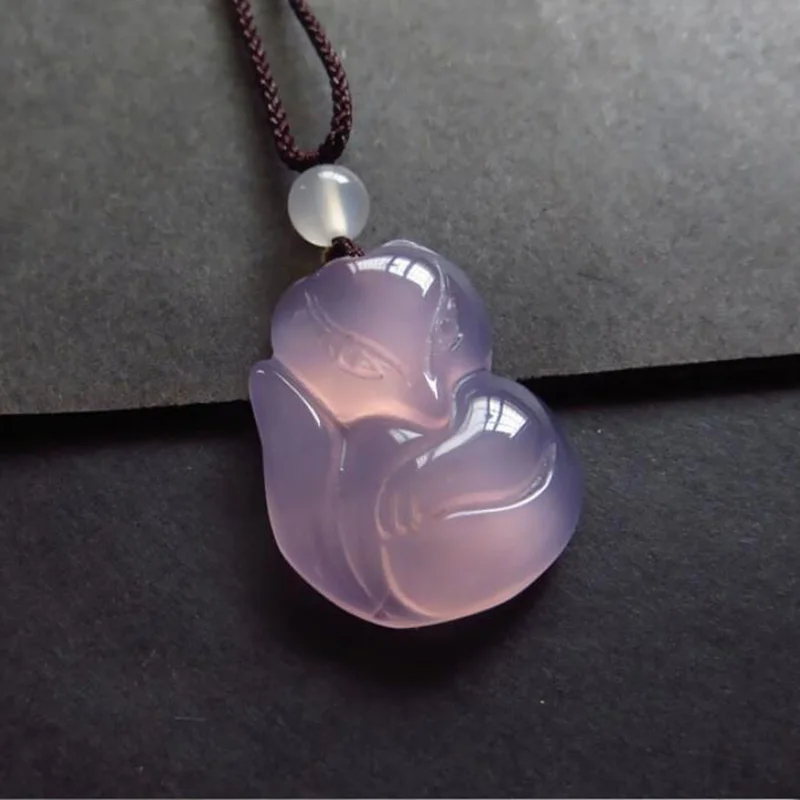 Pink chalcedony and agate simple Jade Pendant Necklace Jade fox send girlfriend pendant lovely Jewelry Pendant Necklace
Pink chalcedony and agate simple Jade Pendant Necklace Jade fox send girlfriend pendant lovely Jewelry Pendant Necklace