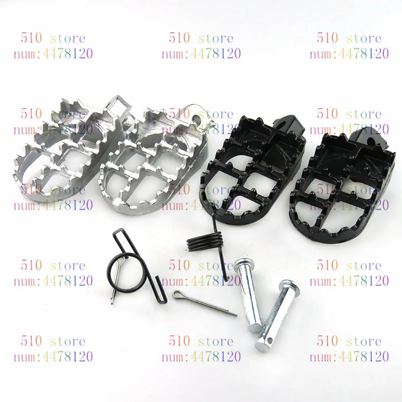 Алюминиевые Подножки для мотоцикла педали CR125 CR250R CRF150R CRF250R CRF250X CRF450R CRF450RX CRF450X CRF250L