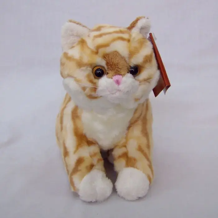 simulation animal plush toy about 25cm light yellow cat doll birthday gift w1856
simulation animal plush toy about 25cm light yellow cat doll birthday gift w1856