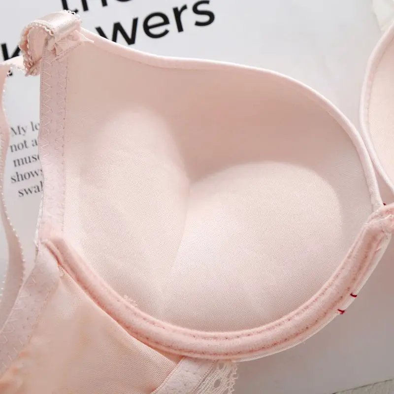 Fashion nursing bra Gathered Adjustable Bra+Bow Panties Suit Solid Color Lace Smooth Steel bras
Fashion nursing bra Gathered Adjustable Bra+Bow Panties Suit Solid Color Lace Smooth Steel bras