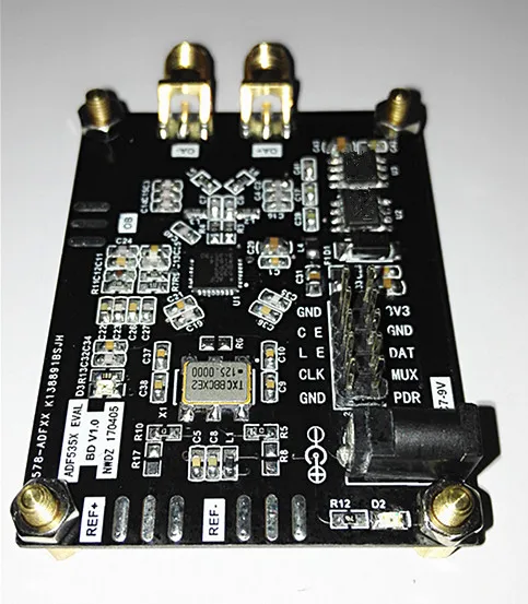 Макетная плата ADF5355 PLL 54M-13,6G PLL, низкофазный шум, дифференциальный Гун кварцевый генератор
Макетная плата ADF5355 PLL 54M-13,6G PLL, низкофазный шум, дифференциальный Гун кварцевый генератор