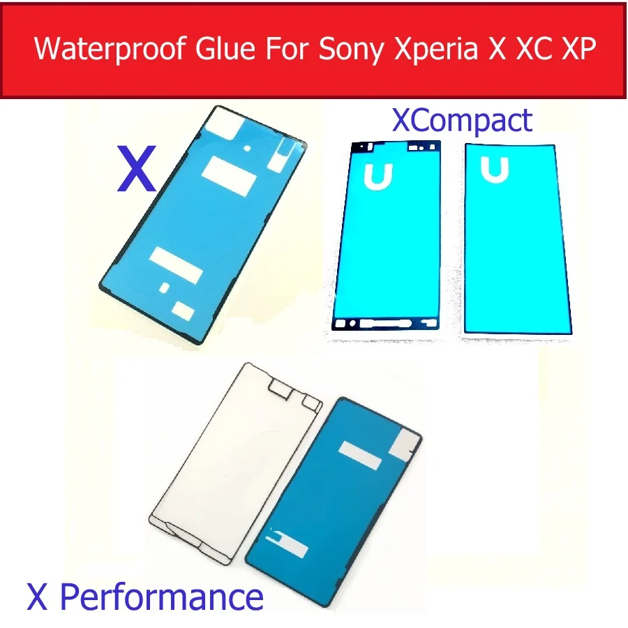 Front LCD and Rear Cover Adhesive Glue Tape For Sony Xperia X/X Compact/X Performance Touch Screen Frame Waterproof Sticker
Front LCD and Rear Cover Adhesive Glue Tape For Sony Xperia X/X Compact/X Performance Touch Screen Frame Waterproof Sticker