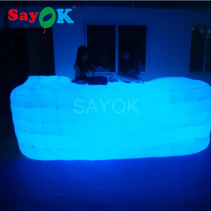 Inflatable Bar Counter/ Inflatable Service Desk Led Lights Inflatable Bar DJ promotion booth for Sale with Free Shipping
Inflatable Bar Counter/ Inflatable Service Desk Led Lights Inflatable Bar DJ promotion booth for Sale with Free Shipping