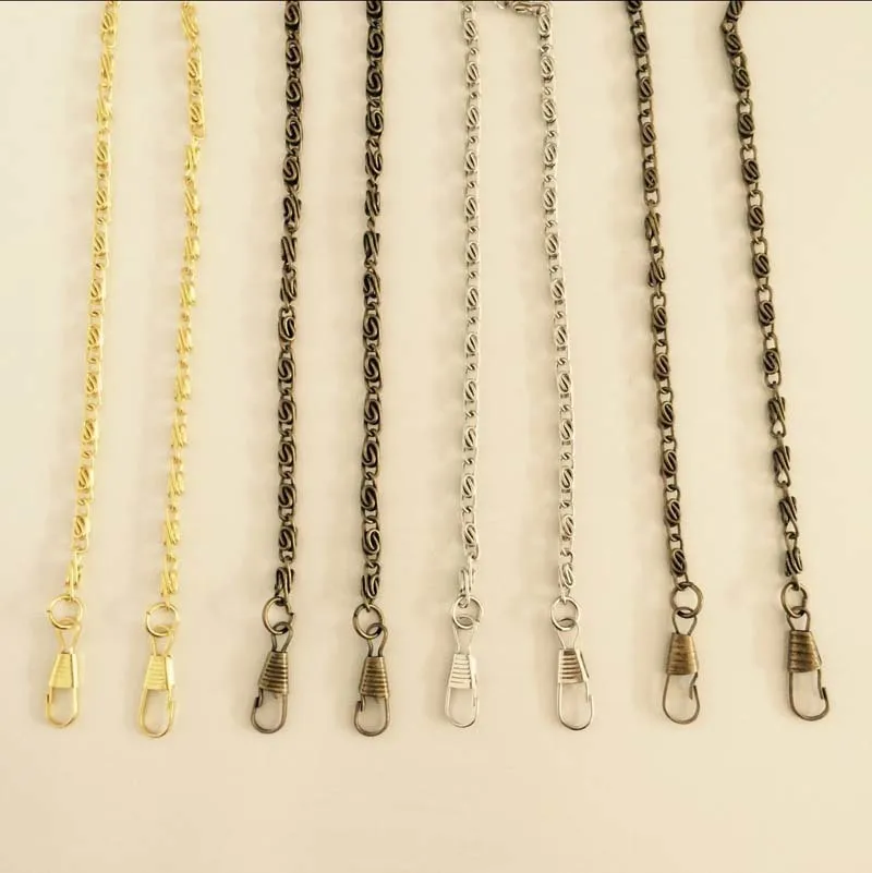20 pcs lot 40cm Length Handle Metal Chain antique brass silver gun black golden belt buckle YMDLL Coin Purse Bag DIY Accessory
20 pcs lot 40cm Length Handle Metal Chain antique brass silver gun black golden belt buckle YMDLL Coin Purse Bag DIY Accessory