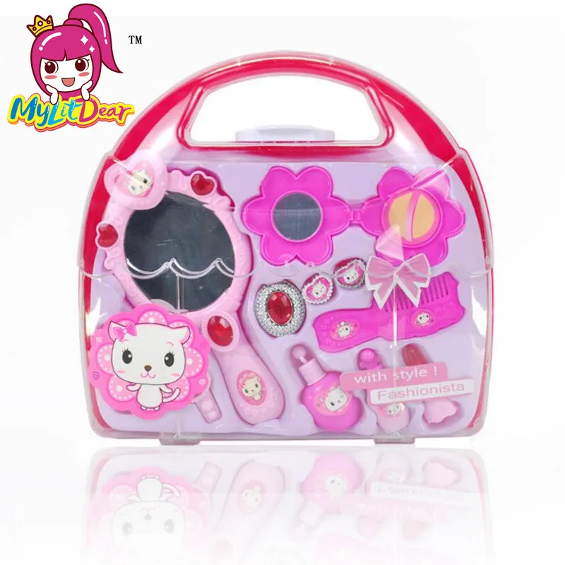 MylitDear Lovely Girls Beauty Hair Toy Role Pretent Play Simulation Cosmetic Bag Carry Case For Girls Dryer Make Up Game In Box
MylitDear Lovely Girls Beauty Hair Toy Role Pretent Play Simulation Cosmetic Bag Carry Case For Girls Dryer Make Up Game In Box