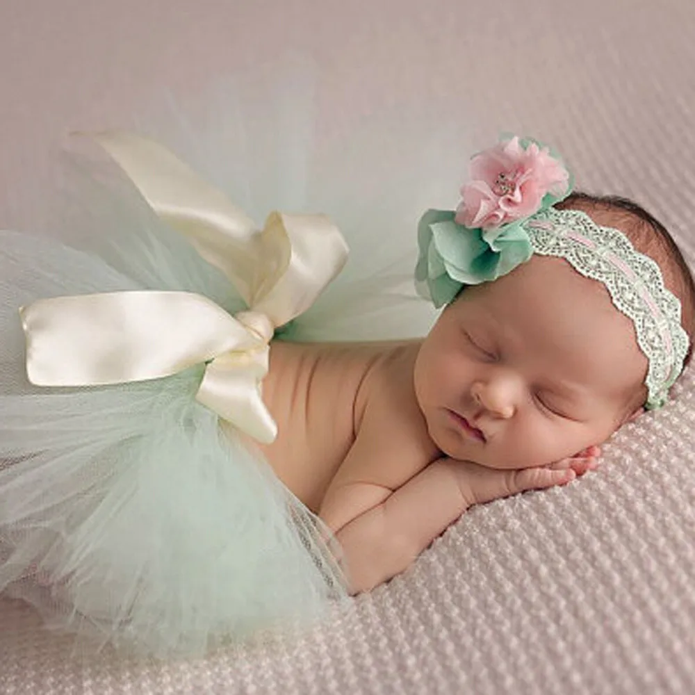 Newborn Photography Props Infant Headbands+Skirt Princess TUTU Baby Photo Costume
Newborn Photography Props Infant Headbands+Skirt Princess TUTU Baby Photo Costume