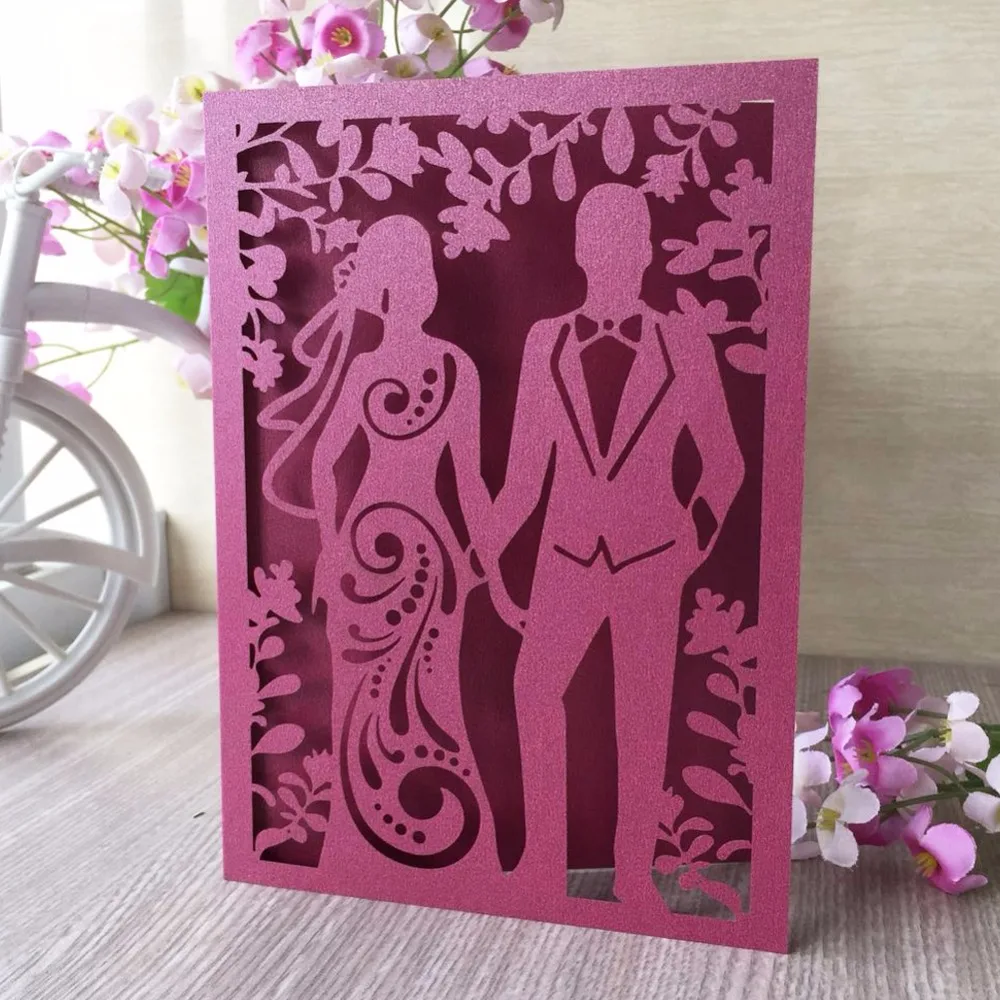 30Pcs/Lot New Arrival Couple Design Wedding Invitation Card Event&Party Supplies Greeting Blessing Card
30Pcs/Lot New Arrival Couple Design Wedding Invitation Card Event&Party Supplies Greeting Blessing Card