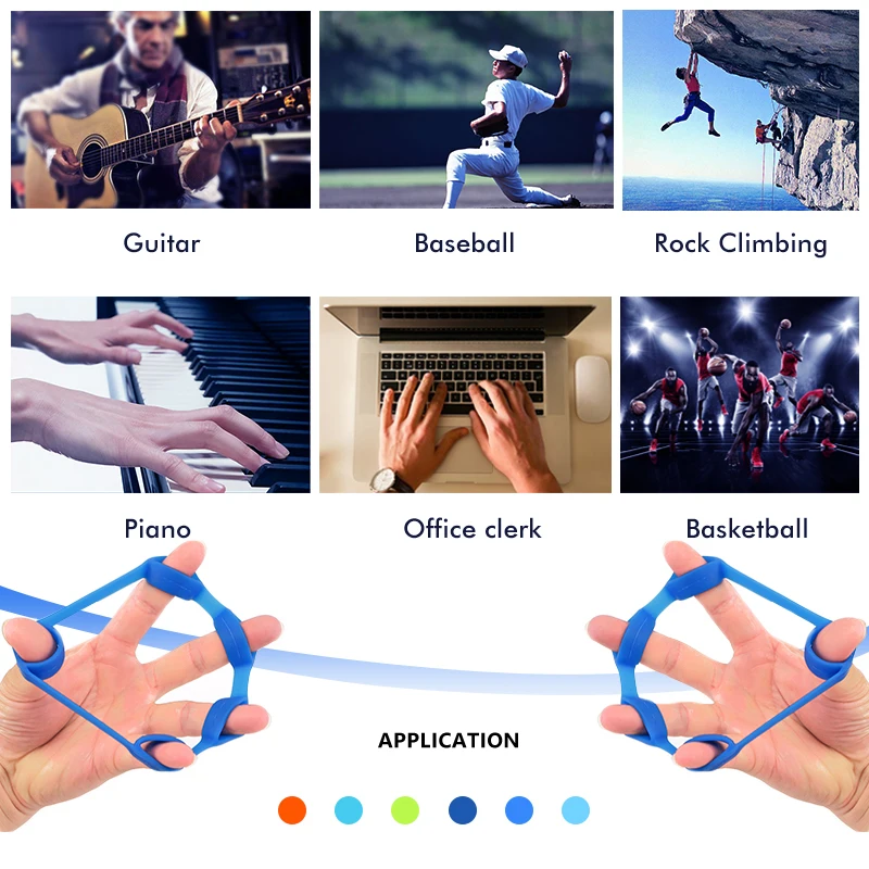 Finger Resistance Bands Training Stretch Bands Exercise Elastic Rubber Bands for Fitness Equipment Pull Ring Hand Expander Grip
Finger Resistance Bands Training Stretch Bands Exercise Elastic Rubber Bands for Fitness Equipment Pull Ring Hand Expander Grip