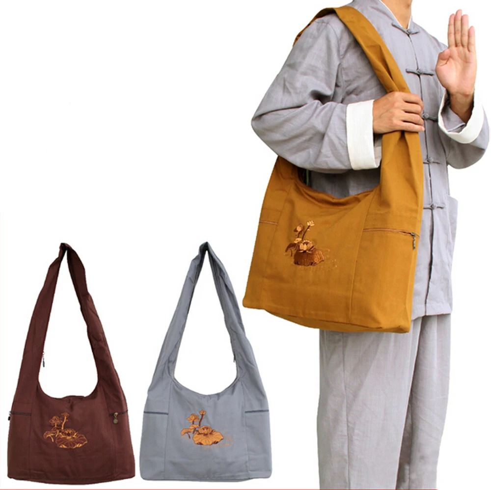 3Colors Monk Buddha Double layer Fine Cotton Canvas Bag Sling Crossbody Lohan Bag Multifunctional Wushu Buddhist Bag
3Colors Monk Buddha Double layer Fine Cotton Canvas Bag Sling Crossbody Lohan Bag Multifunctional Wushu Buddhist Bag