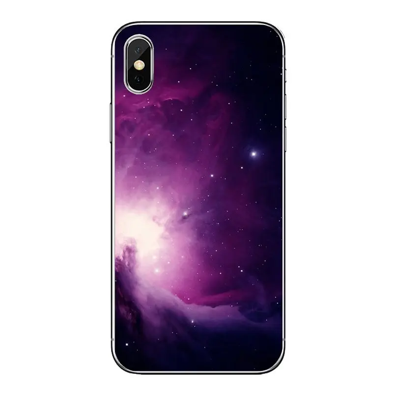For Huawei Honor 8 8C 8X 9 10 7A 7C Mate 20 Lite Pro P Smart Plus Purple Space Star Iphone 4 Wallpapers Soft Transparent Case |
