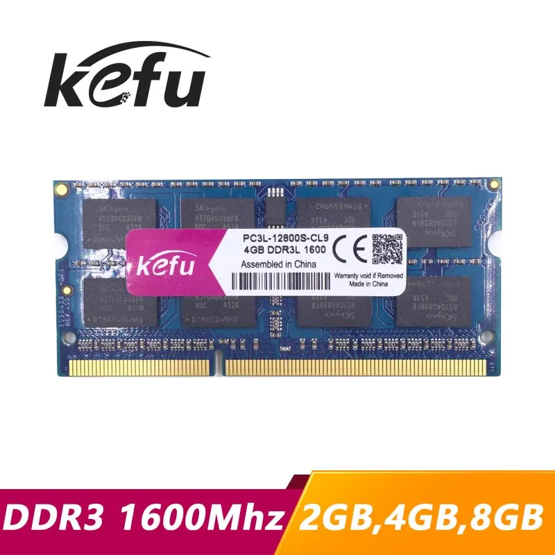 Ноутбук KEFU 2 ГБ 4 8 ddr3 1600 ram Гб МГц pc3-12800 sodimm ddr3l | Компьютеры и офис