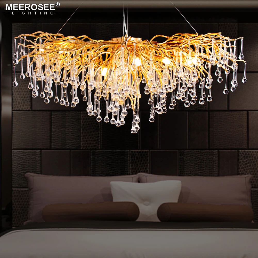 2019 Luxurious Crystal Pendant Light Modern Popular Gold Color G9 Crystal Rectanglsuspension Lustre for Restaurant Hotel Project
2019 Luxurious Crystal Pendant Light Modern Popular Gold Color G9 Crystal Rectanglsuspension Lustre for Restaurant Hotel Project