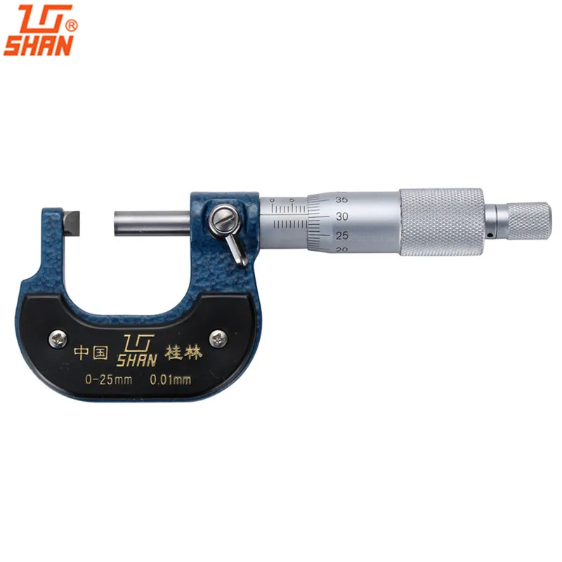 SHAN Tube Micrometers 0-25mm Knife Measuring Face Carbide Tipped Gauge Vernier Caliper Measuring Tool
SHAN Tube Micrometers 0-25mm Knife Measuring Face Carbide Tipped Gauge Vernier Caliper Measuring Tool