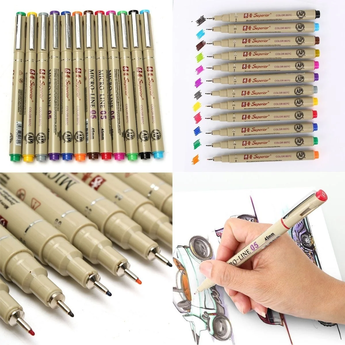 12 Colors 0.5 Art Manga Fine Point Fineliner Graphic Sketch Drawing Art Markers Pen Set Painting Drawing Tools
12 Colors 0.5 Art Manga Fine Point Fineliner Graphic Sketch Drawing Art Markers Pen Set Painting Drawing Tools