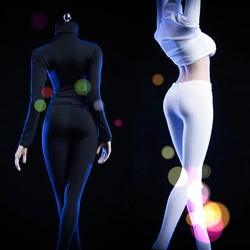 1/6 sexy girl figure clothing Black/White Tights High Collar Action Figure Clothes For 12'' TBLeague large bust Seamless Body
1/6 sexy girl figure clothing Black/White Tights High Collar Action Figure Clothes For 12'' TBLeague large bust Seamless Body